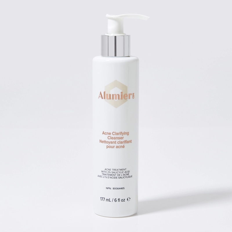 Pump Bottle of AlumierMD Acne Clarifying Cleanser 177mL at IVONNE 