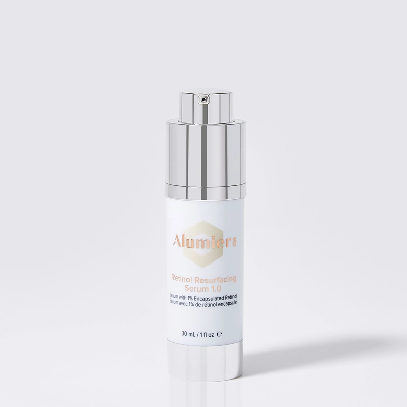 Pump Bottle of AlumierMD Retinol Resurfacing Serum 1.0 30mL at IVONNE